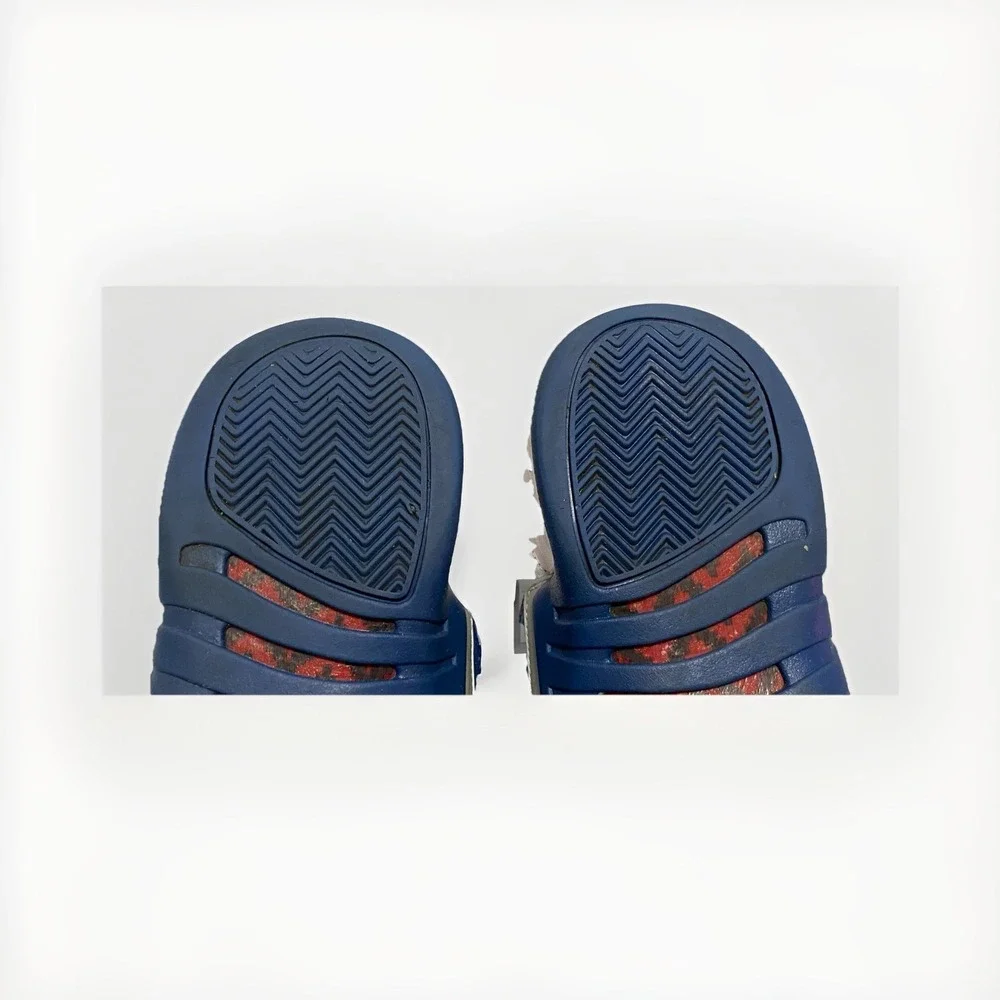 Air Jordan‎ 12 Retro French Blue White Leather Sneakers 130690-113 Mens 11